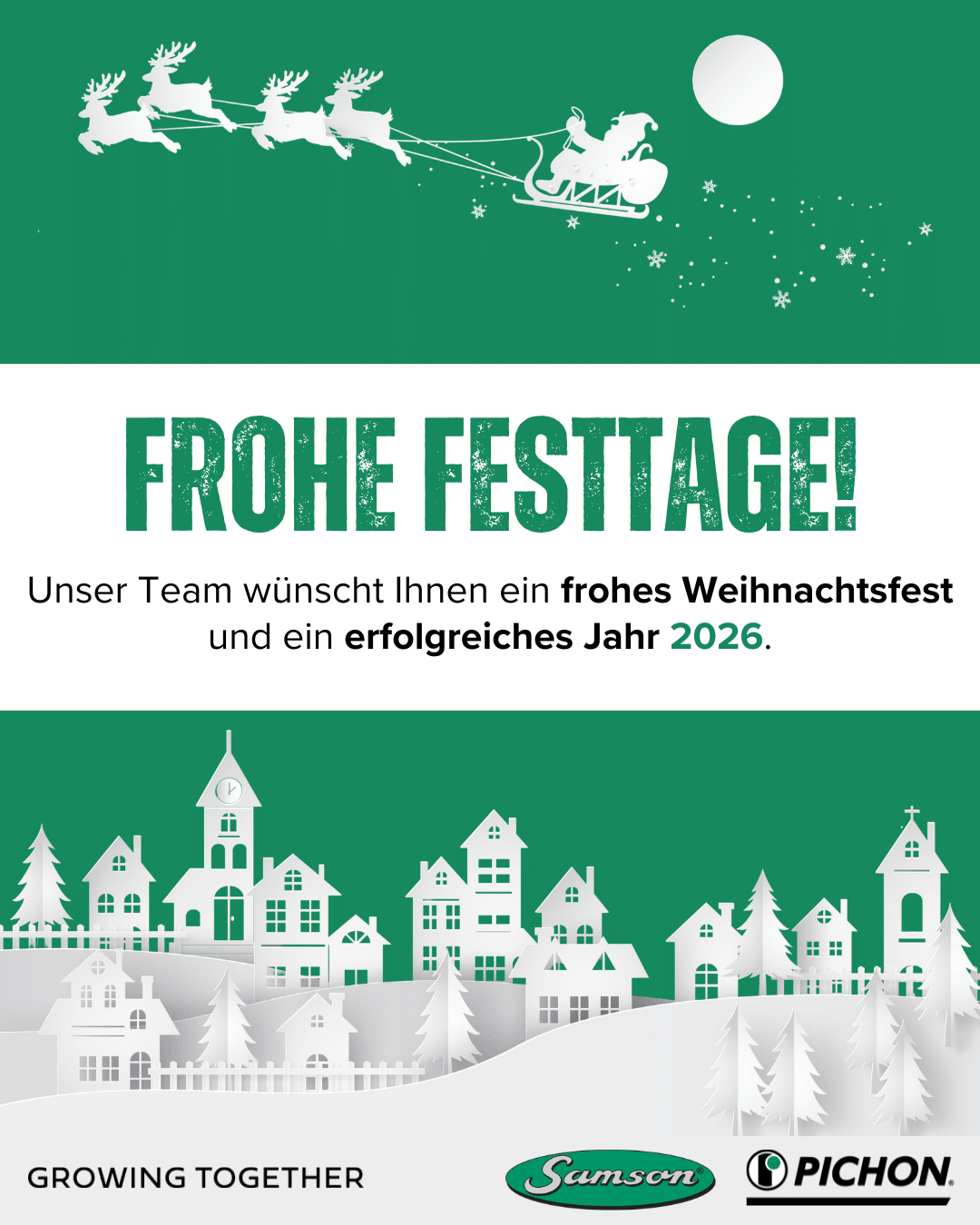 frohe festtage! samson pichon growing together