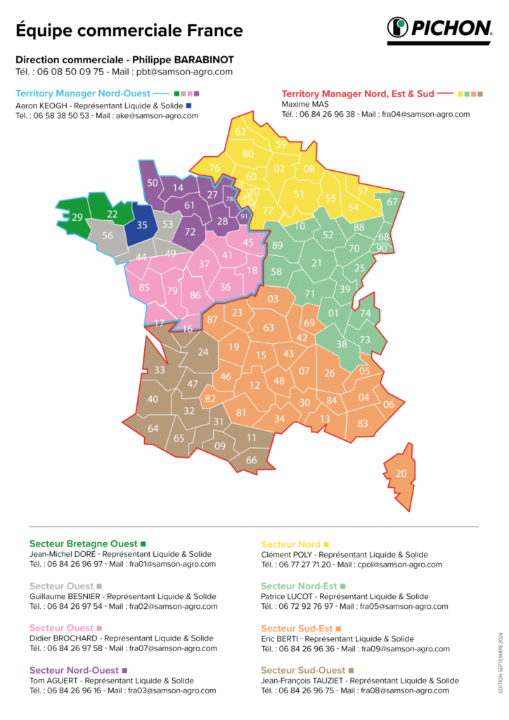2026 09 Équipe commerciale france pichon